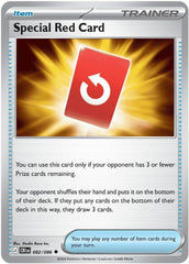 Special Red Card - 082/086Reverse Holofoil
