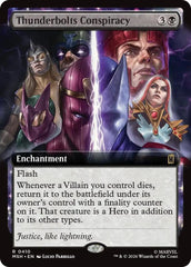 Thunderbolts Conspiracy (Extended Art) Foil