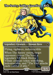 The Sentry, Golden Guardian (Borderless) Foil