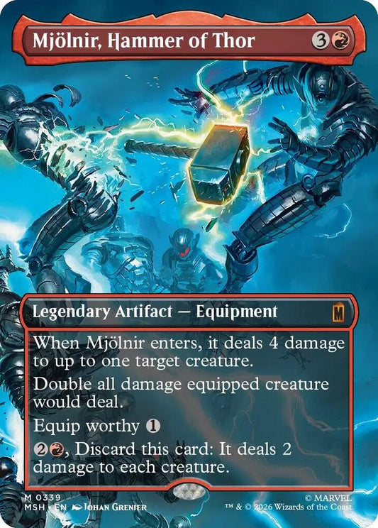 Mjolnir, Hammer of Thor (Borderless) (0339) Normal