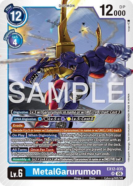 MetalGarurumon Foil
