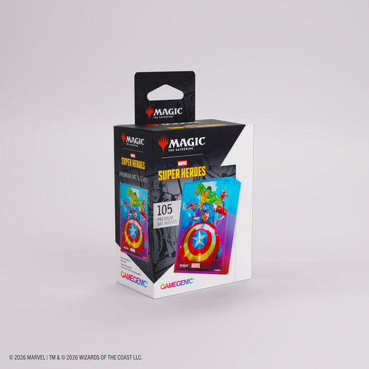 Gamegenic MTG Premium Sleeves: Super Heroes