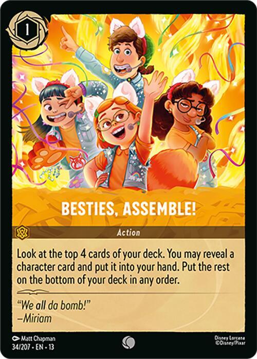 Besties, Assemble! Cold Foil