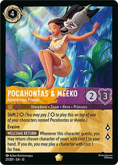 Pocahontas & Meeko - Adventurous Friends Cold Foil