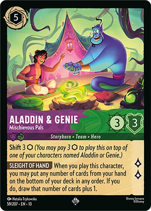 Aladdin & Genie - Mischievous PalsNormal