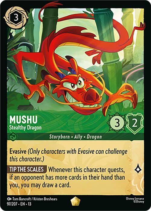 Mushu - Stealthy Dragon Normal