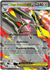 Mega Excadrill ex - 065/084 Holofoil
