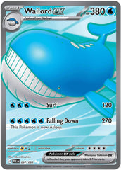 Wailord ex - 097/084 Holofoil