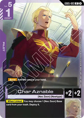 Char Aznable Holofoil