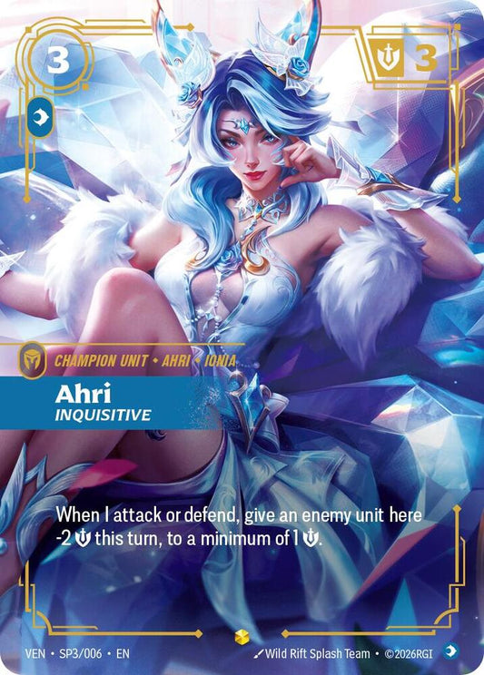 Ahri - Inquisitive Foil