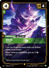 Akali, Silent (Alternate Art) Foil