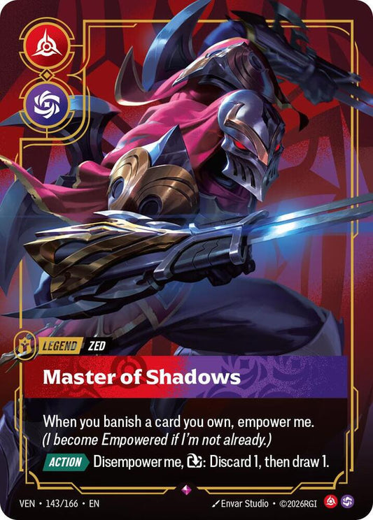 Zed - Master of Shadows Foil
