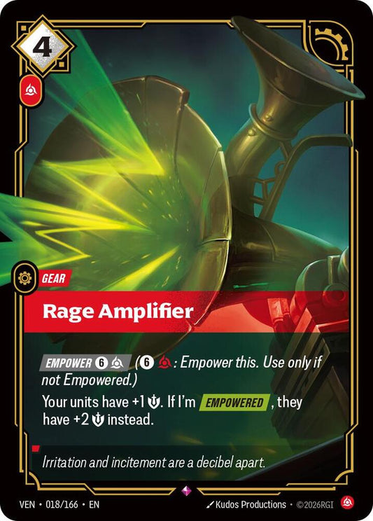 Rage Amplifier Foil