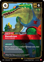 Renekton, Rage Fueled (Alternate Art) Foil