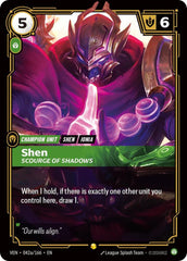 Shen, Scourge of Shadows (Alternate Art) Foil