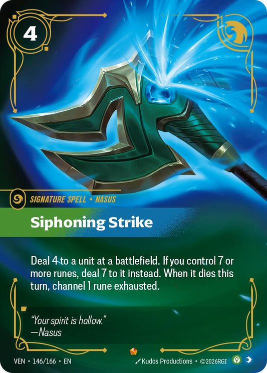 Siphoning Strike Foil