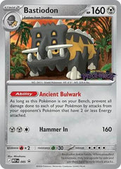 Bastiodon - 085 (Pitch Black Stamped) Holofoil