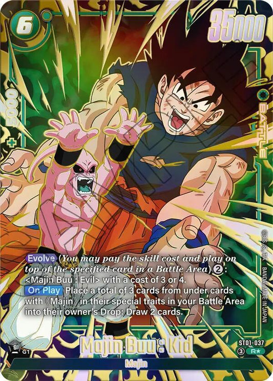 Majin Buu : Kid - ST01-037 (Alternate Art) Holofoil