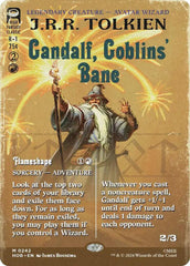 Gandalf, Goblins' Bane (Borderless) Foil