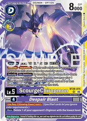 ScourgeChiropmon // Despair Blast Foil