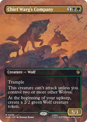 Chief Warg's Company (Borderless) Foil