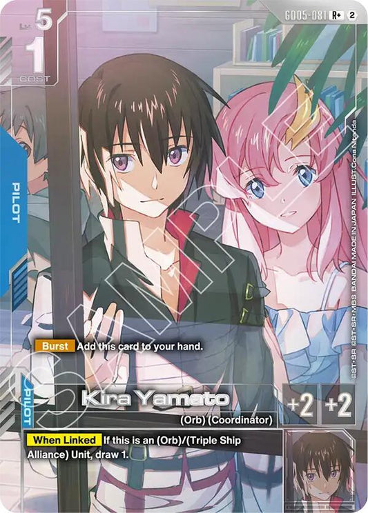 Kira Yamato (R+) Holofoil