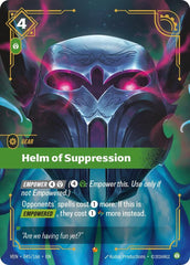 Helm of Suppression Foil