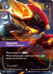 Kennen, Storm of Shuriken (Alternate Art) Foil