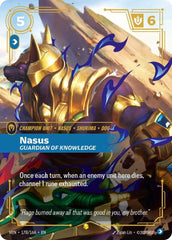 Nasus, Guardian of Knowledge (Overnumbered) Foil