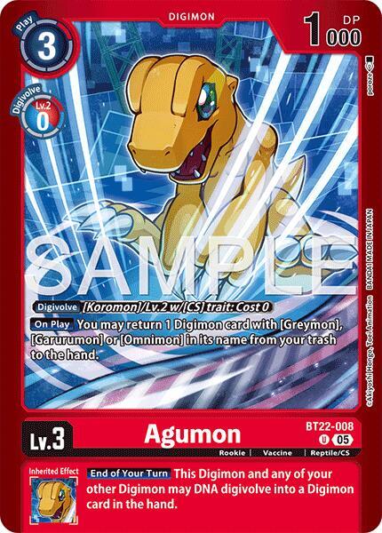 Agumon Foil