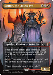 Sauron, the Lidless Eye (Borderless) Foil