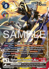Alphamon: Ouryuken ACE Foil