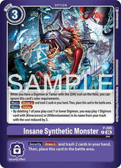 Insane Synthetic Monster Foil
