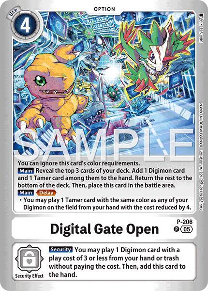 Digital Gate Open Foil