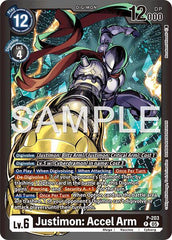 Justimon: Accel Arm Foil