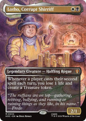 Lotho, Corrupt Shirriff (Borderless) Foil