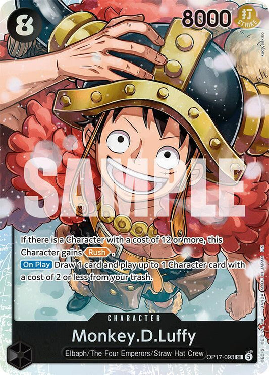 Monkey.D.Luffy (093) Foil