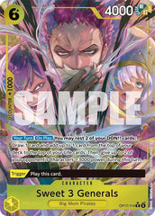 Sweet 3 Generals (Alternate Art) Foil