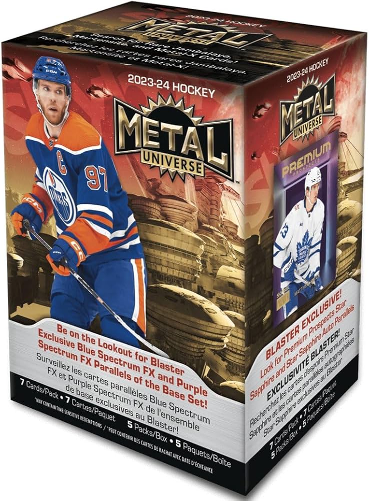 2023-24 Hockey Upper Deck Metal Universe Blaster Box