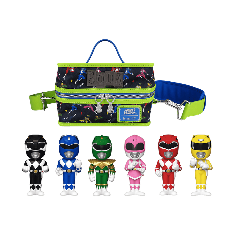 Funko POP: Vinyl Soda Power Rangers 6-pack w/ Cooler