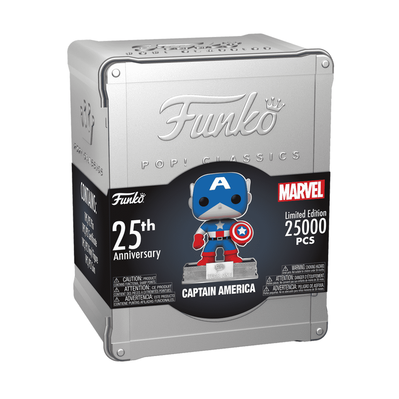 Funko POP! Classics Captain America Funko 25th Anniversary