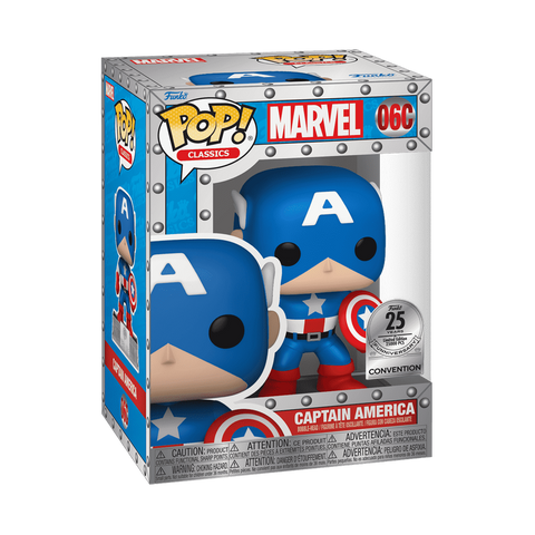 Funko POP! Classics Captain America Funko 25th Anniversary