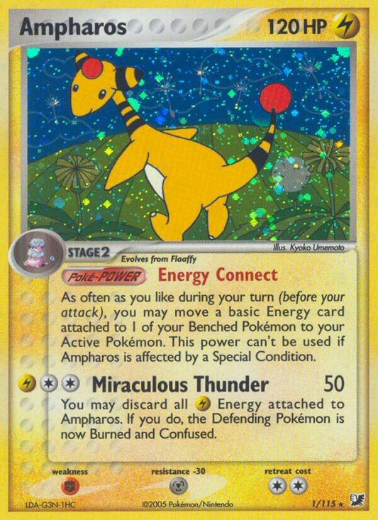 Ampharos Holofoil