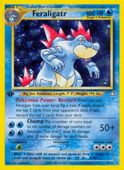 Feraligatr (4) Unlimited Holofoil