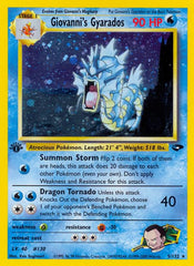 Giovanni's GyaradosUnlimited Holofoil