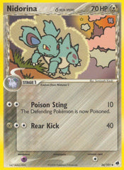 Nidorina (Delta Species)Reverse Holofoil