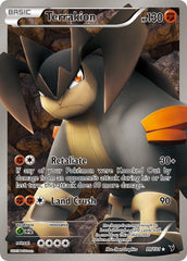 Terrakion (99 Full Art)Holofoil