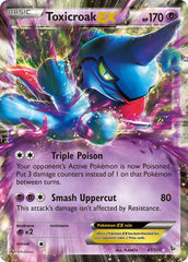 Toxicroak EXHolofoil