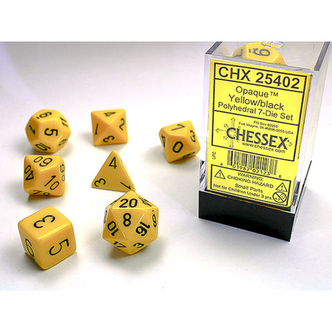 Chessex Polyhedral 7-Die Set