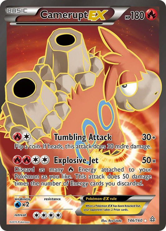 Camerupt EX (146 Full Art) Holofoil